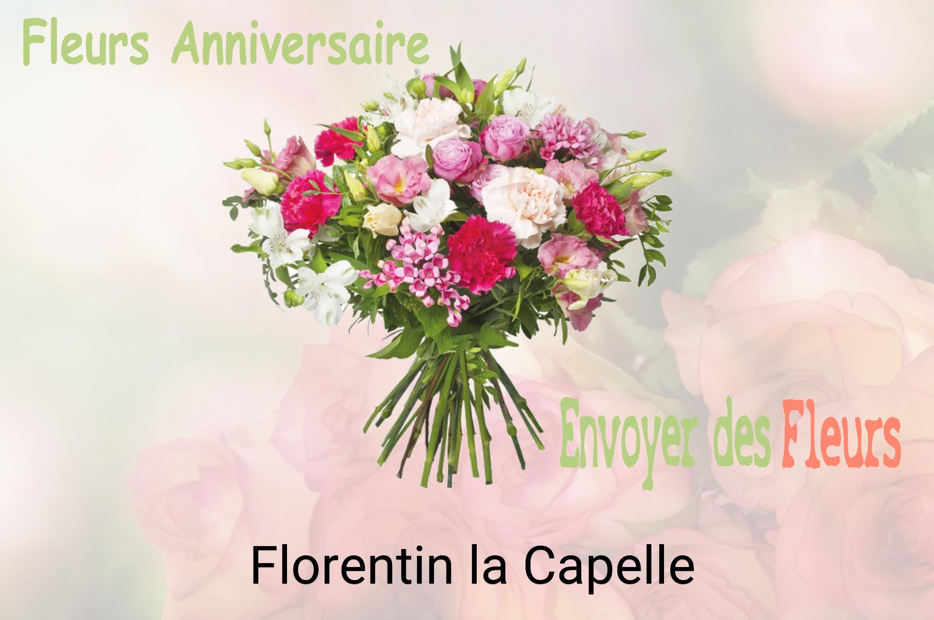 Bouquet de fleurs d’anniversaire livré à Florentin-la-Capelle